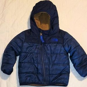 North Face Puffy Fleece Lined Jacket 12-18 Months